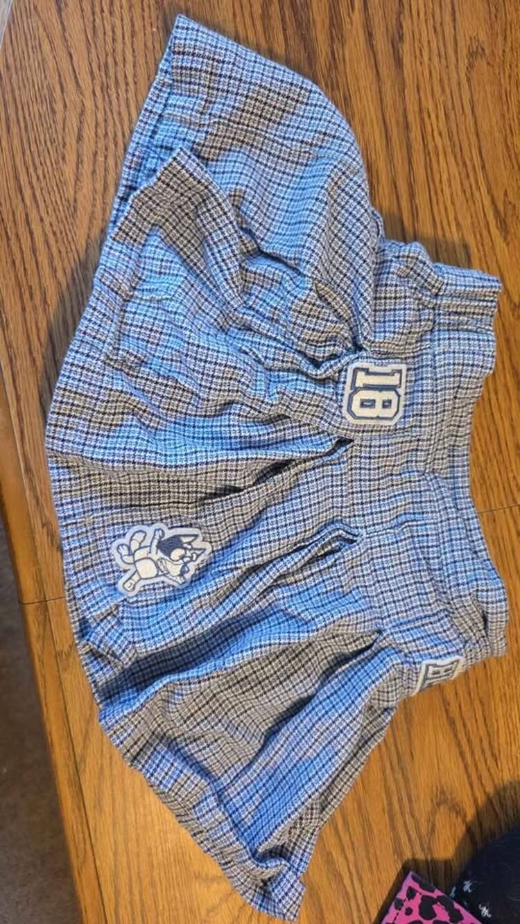 bluey size 6 SKORT  Pleaded